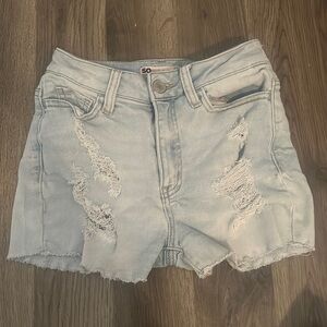 Blue Jean Shorts
